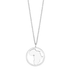 Nordahl Jewellery - TIML Africa halskæde i sølv 225 130
